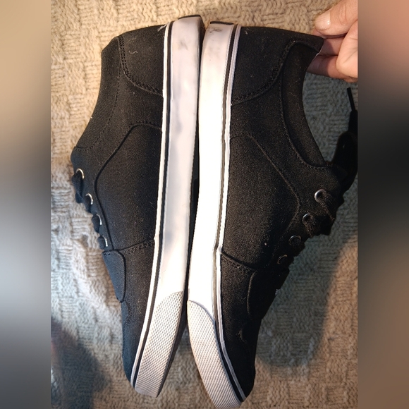 Black Sneakers with Winged Logo - Picture 5 of 7